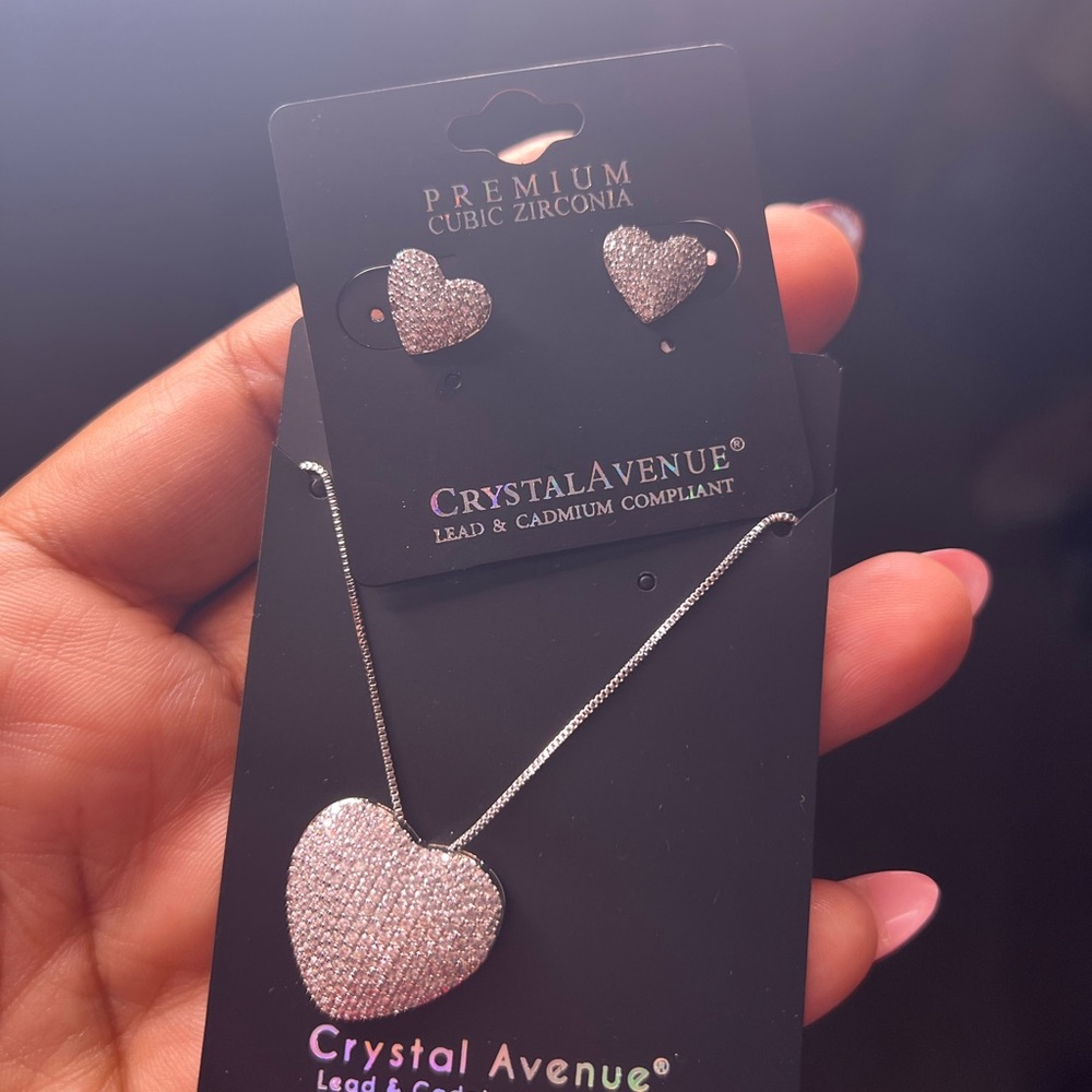 Necklace and Earrings
